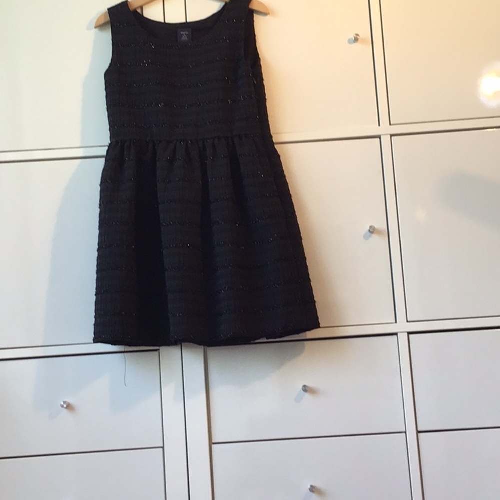 Shimmery black dress